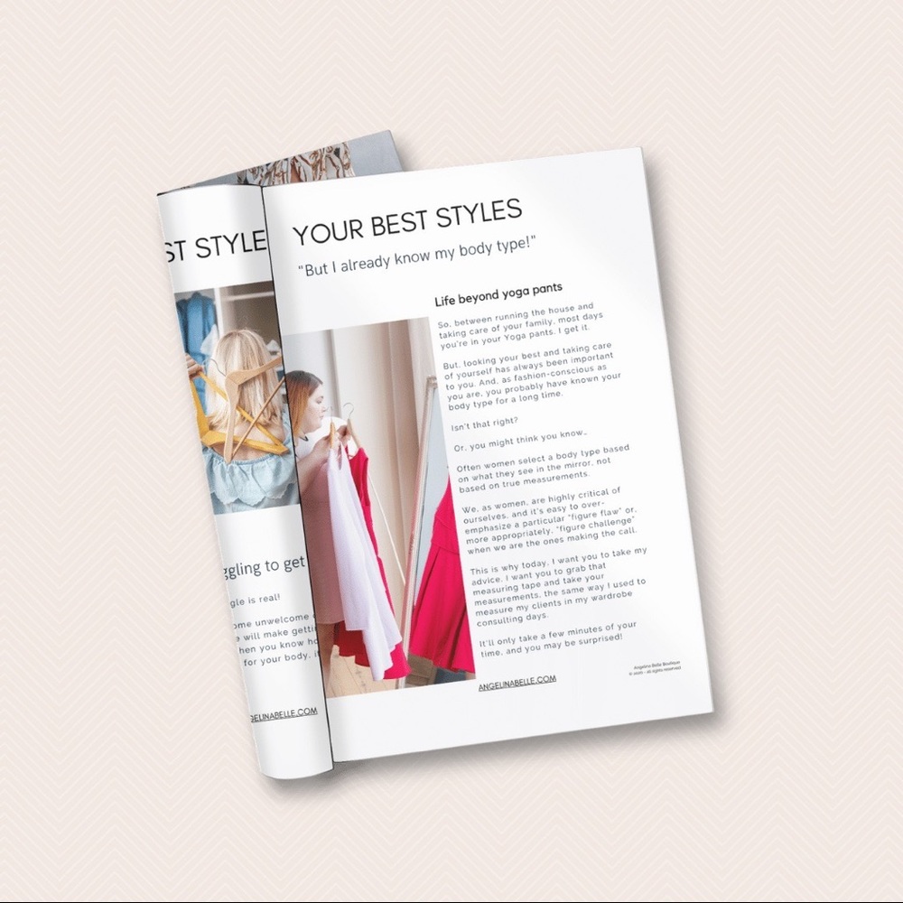 Free eBook - Discover Your Best Styles & Take the Stress Out of Getting Dressed - Picture 2 of 3